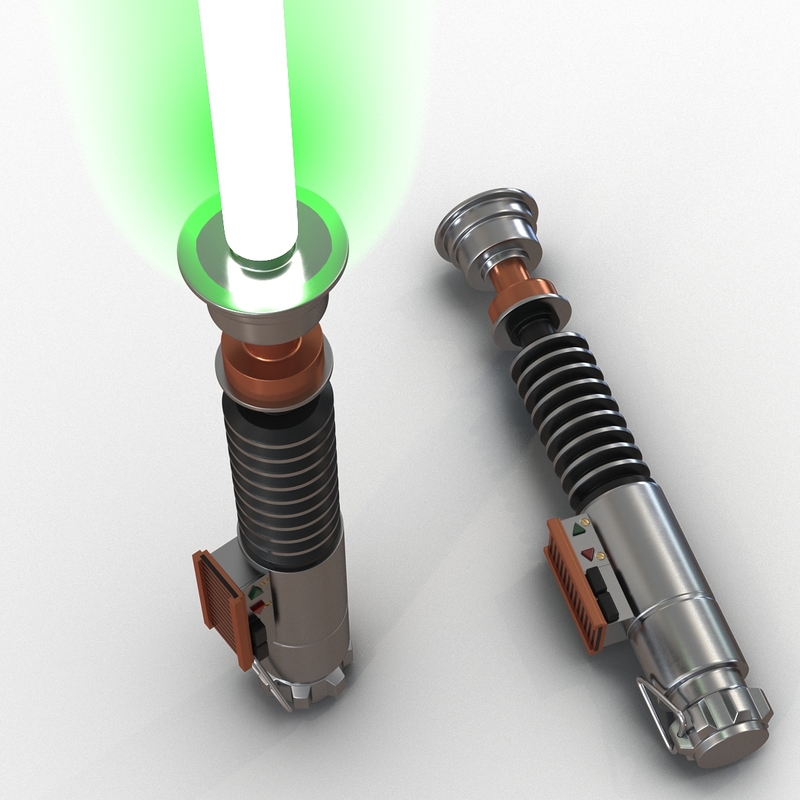 realistic luke skywalker lightsaber