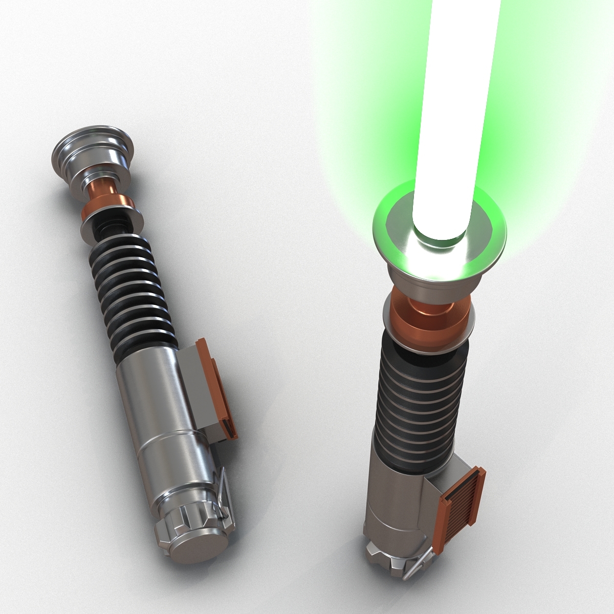 realistic luke skywalker lightsaber