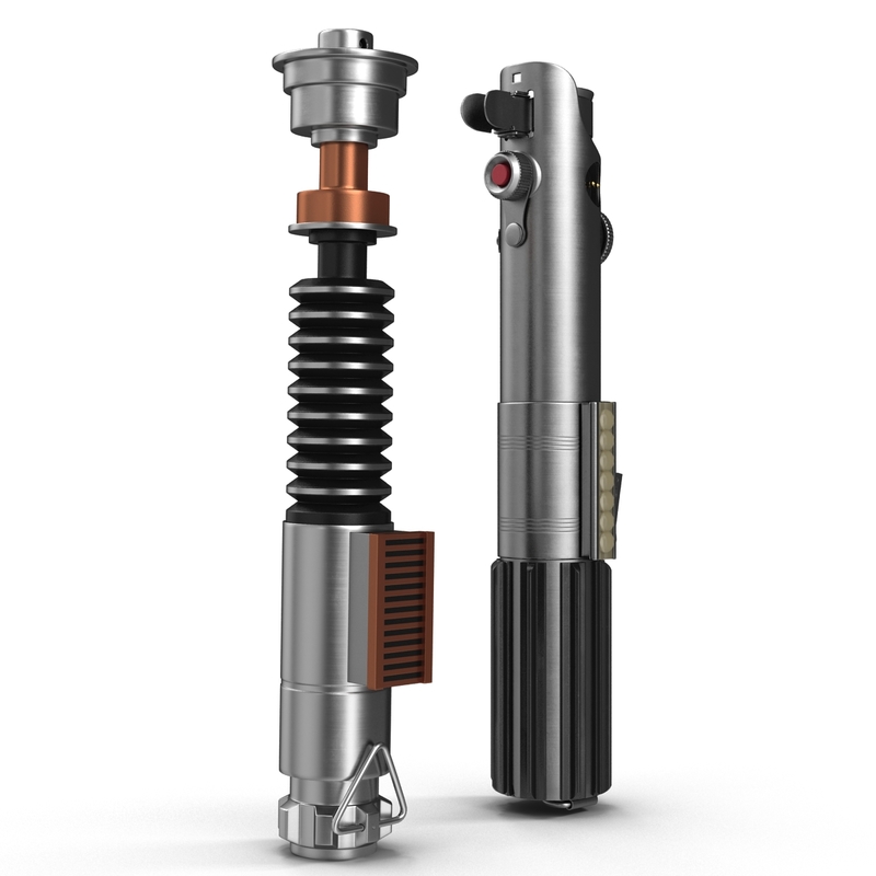 luke skywalker different lightsabers