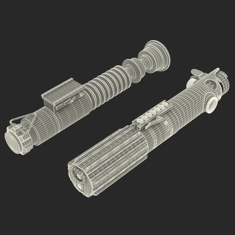 3d printed luke skywalker lightsaber