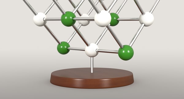 3ds molecular sodium chloride