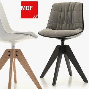 3d model chair vn 4-legged