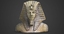 egypt tutankhamun mask 3d 3ds