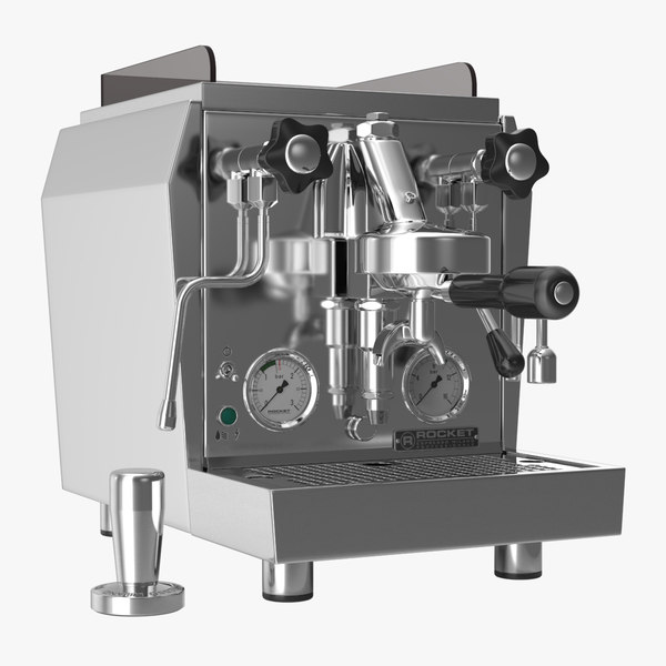 realistic espresso maker rocket 3d max