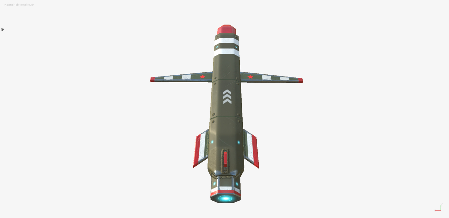 ソーラーフレアクルーズミサイル3Dモデル - TurboSquid 983493