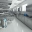 big hd anatomy laboratory equipment 3d model