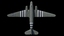 3d model douglas c-47 skytrain world s