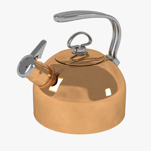 obj chantal copper tea kettle