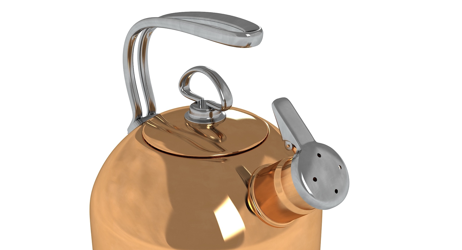 obj chantal copper tea kettle