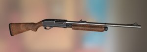 3d remington 870 shotgun model