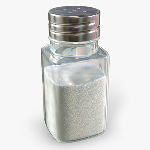 salt shaker 3d max