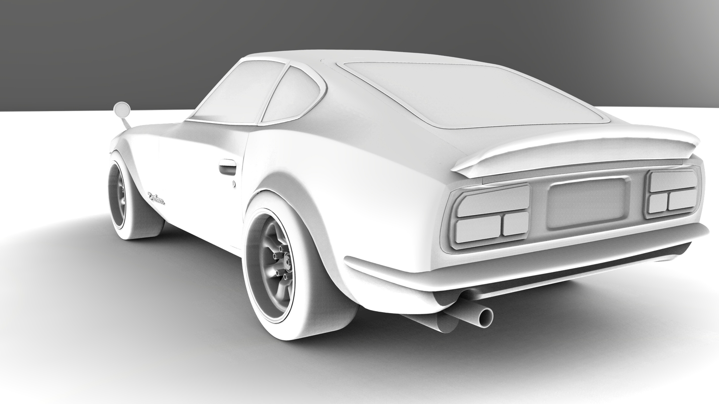 datsun fairlady z obj