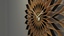 3d vitra sunflower clock model
