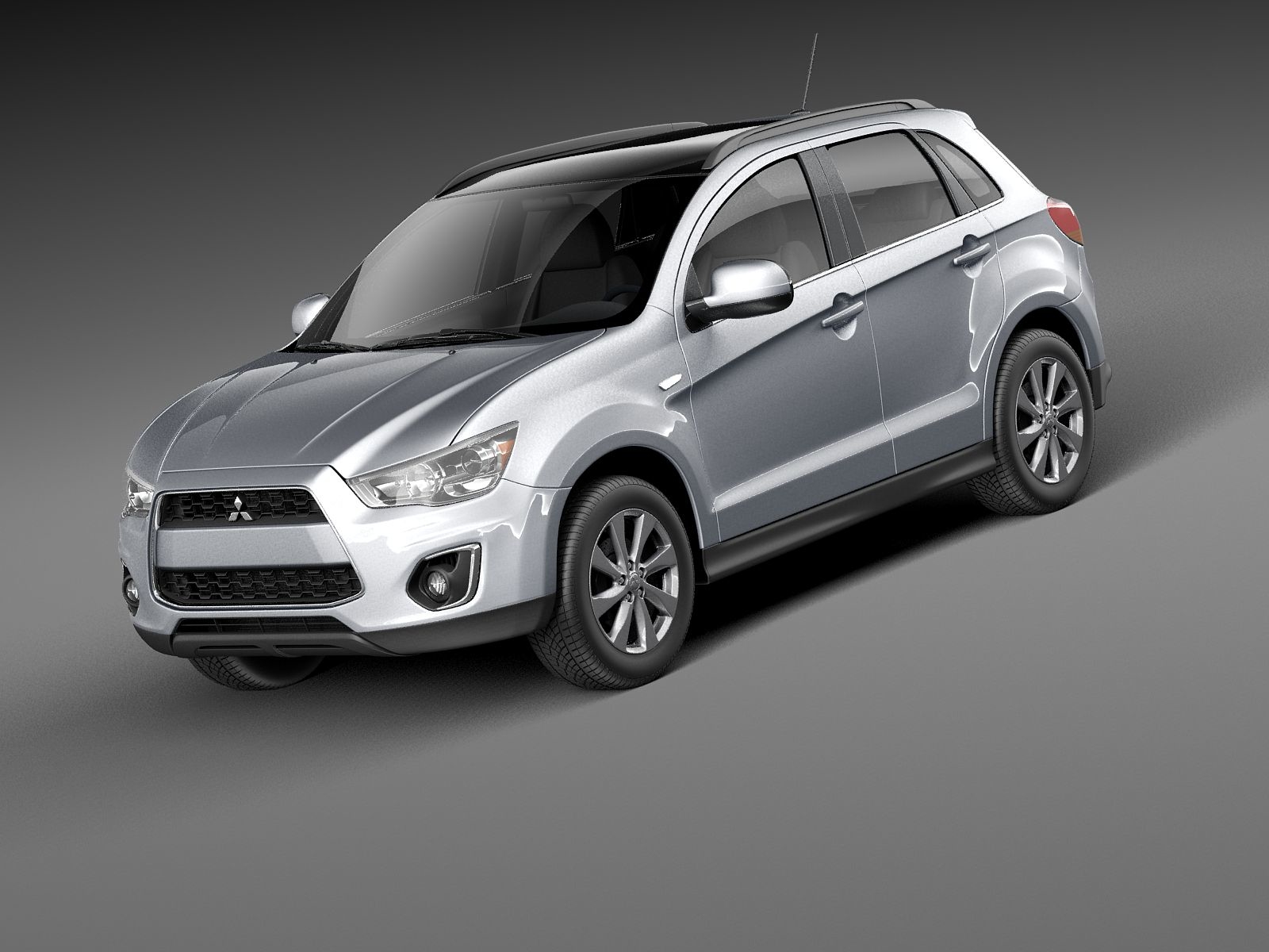 三菱rvr asx outlander sport 20133d模型