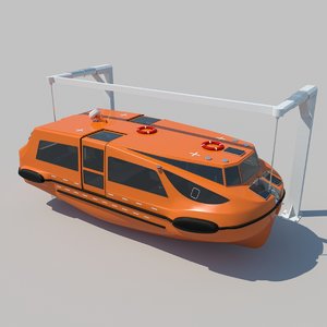 3d lifeboat tender