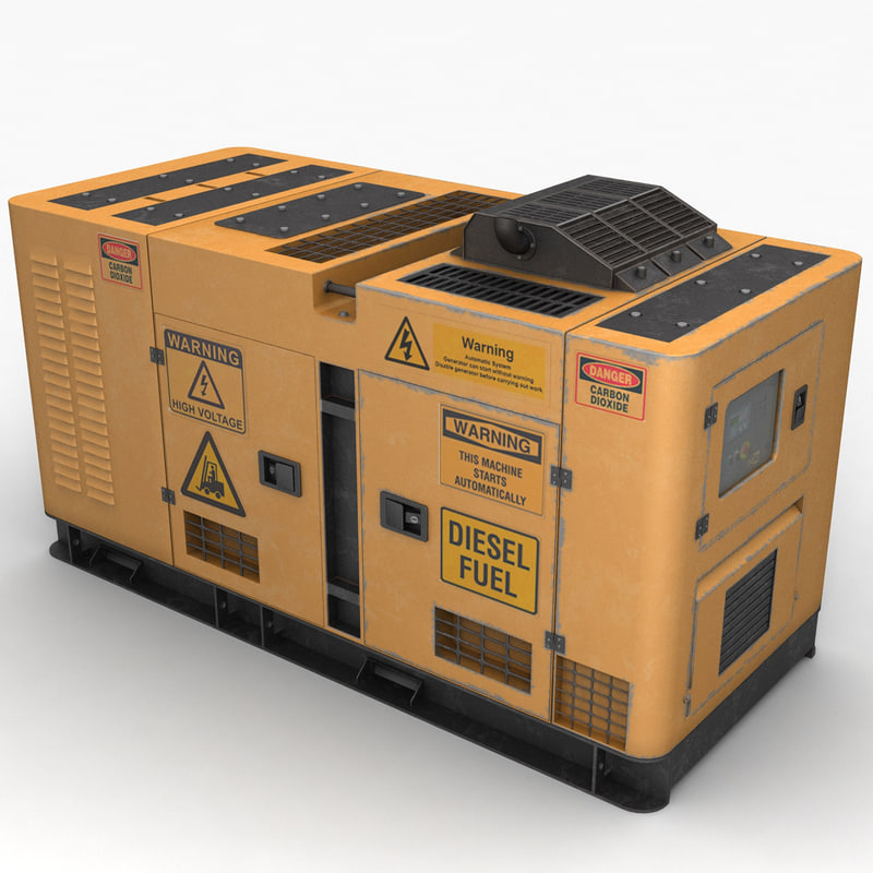 generator power 3d model