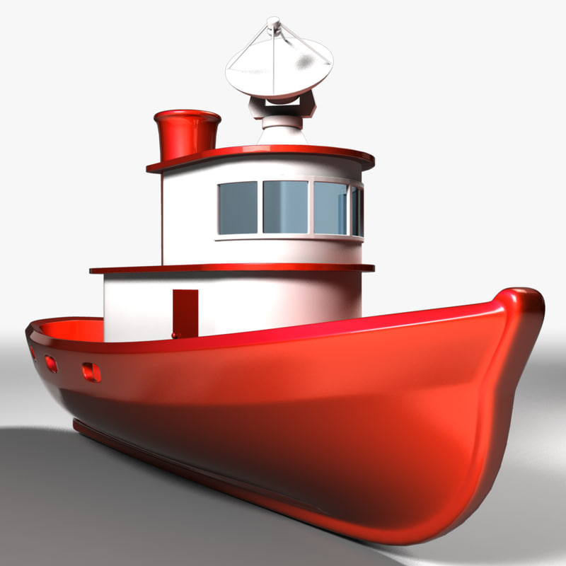 boat 3d model