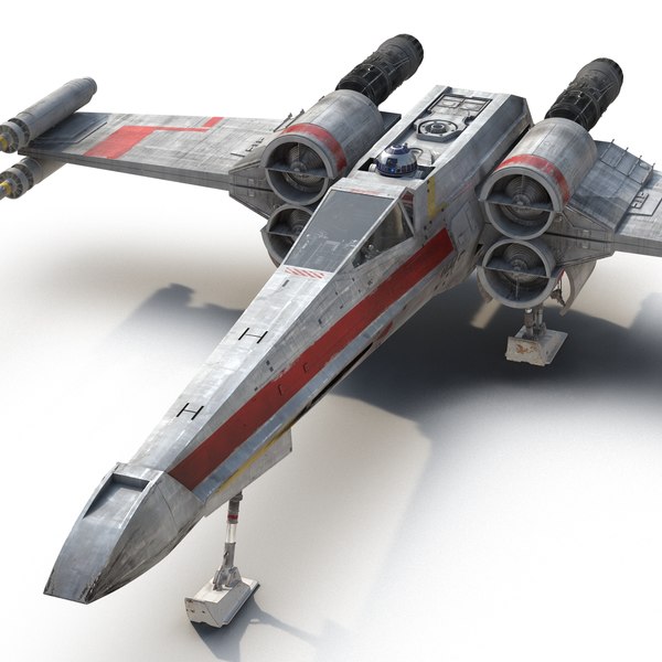 3dsmax Star Wars X Wing