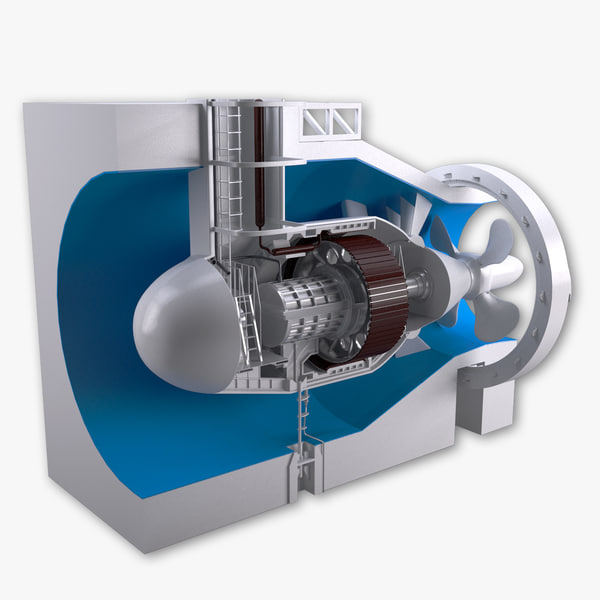 3d model turbine capsular