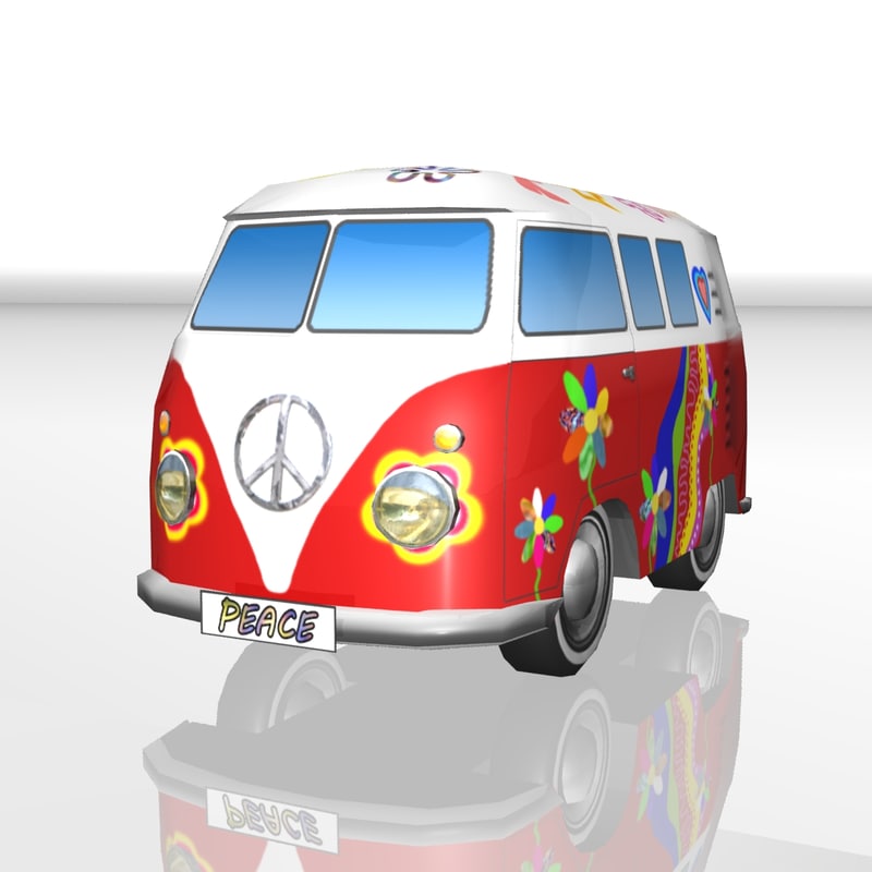 cartoon toy hippiebus max