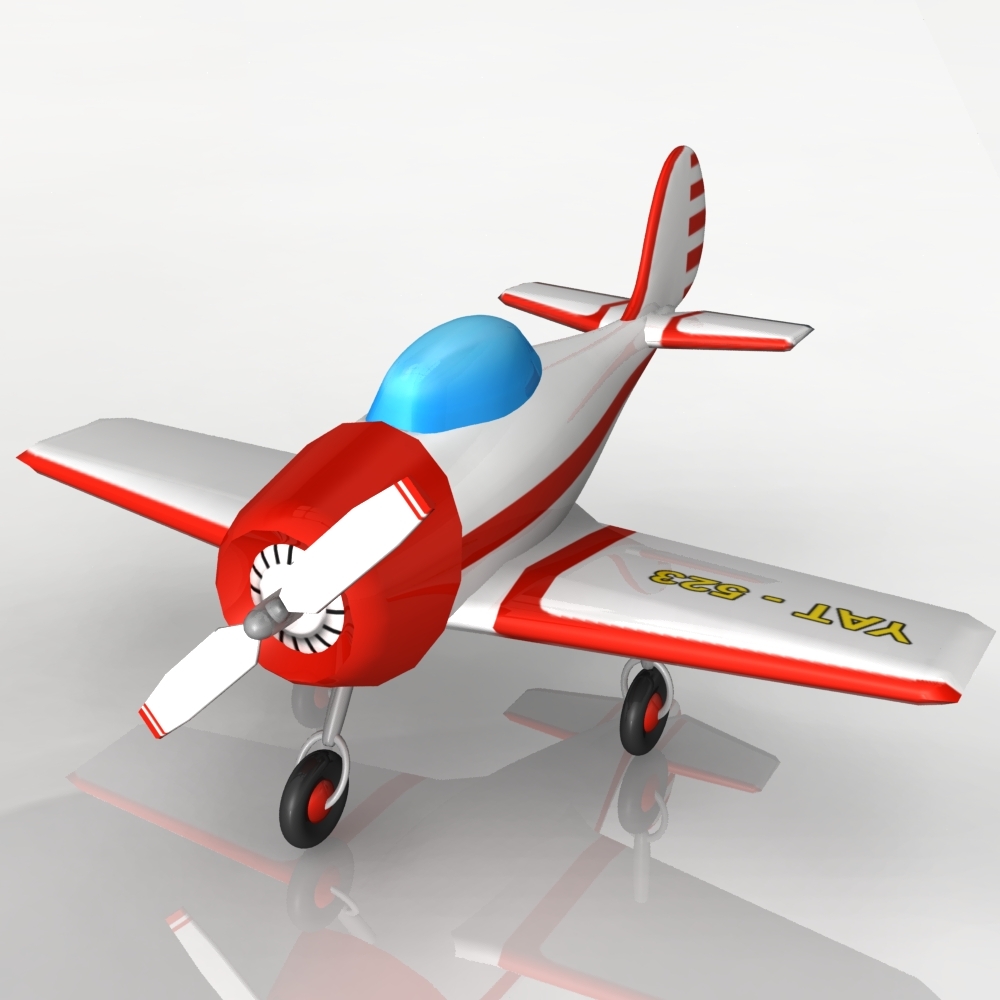 small toy plane