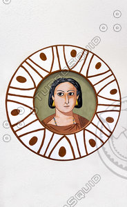 Roman painted portrait