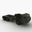 3d model of baz military russian