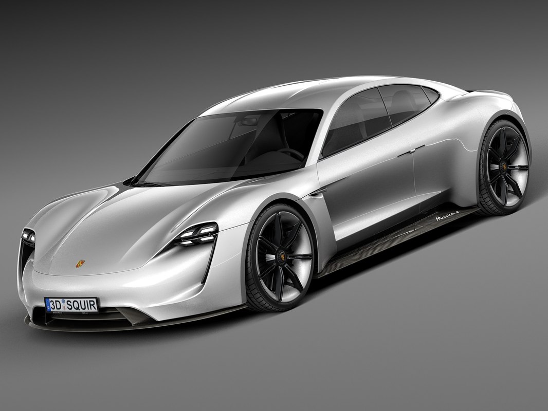 15 Porsche Concept 3d Model