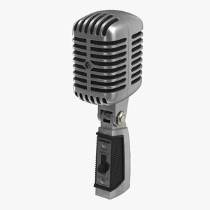 3ds max classic studio microphone 2
