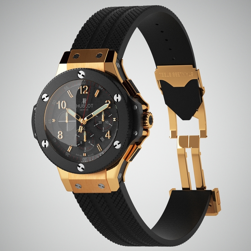 hublot on wrist
