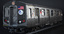 3d new york r160 subway train