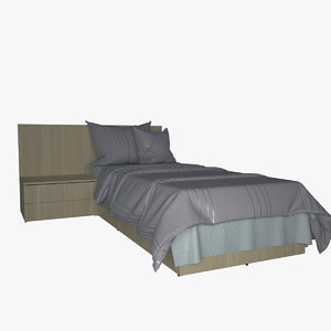 v-ray bed 3d max
