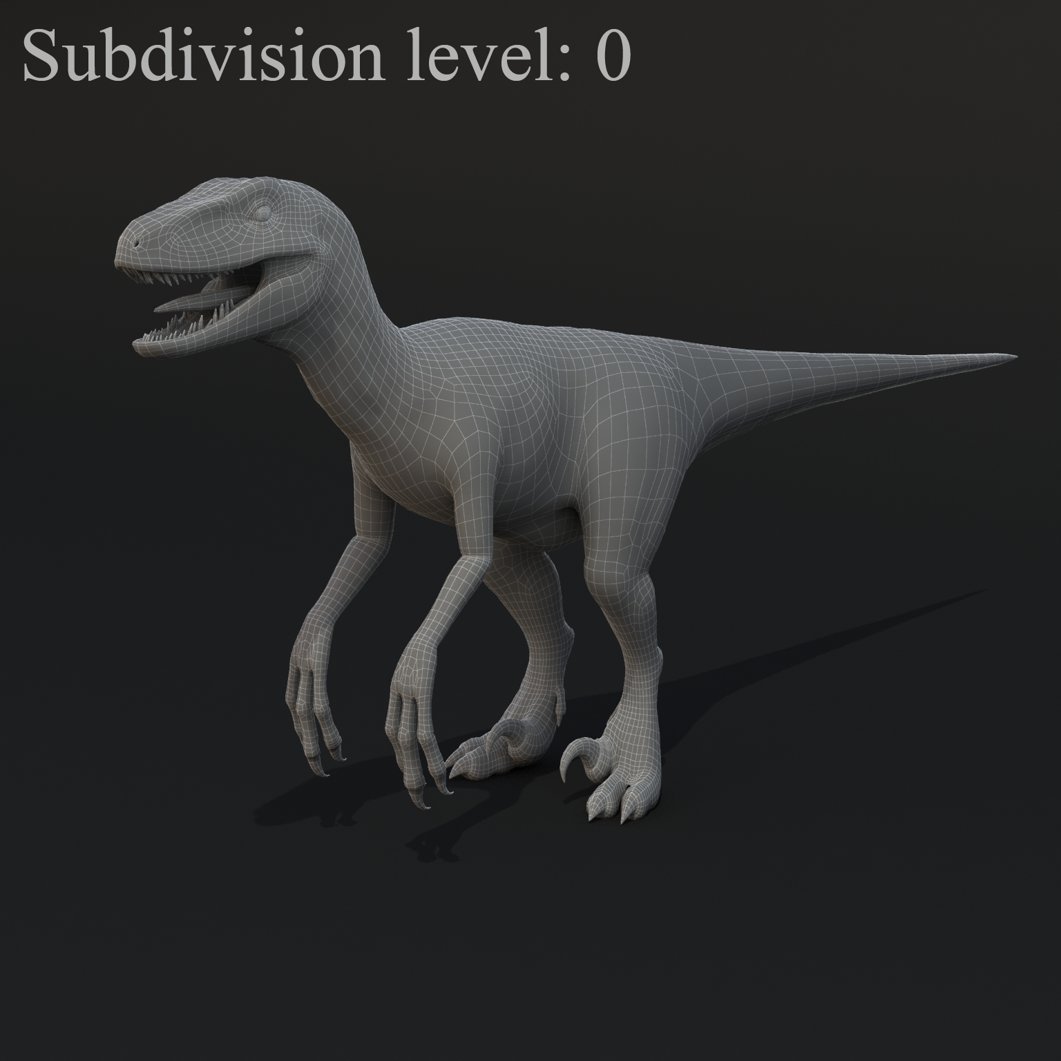 Max Realistic Velociraptor Raptor 