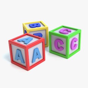 maya toy building blocks