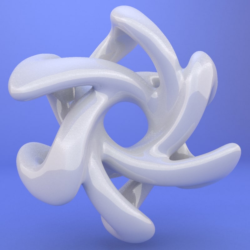 printed object 3d model