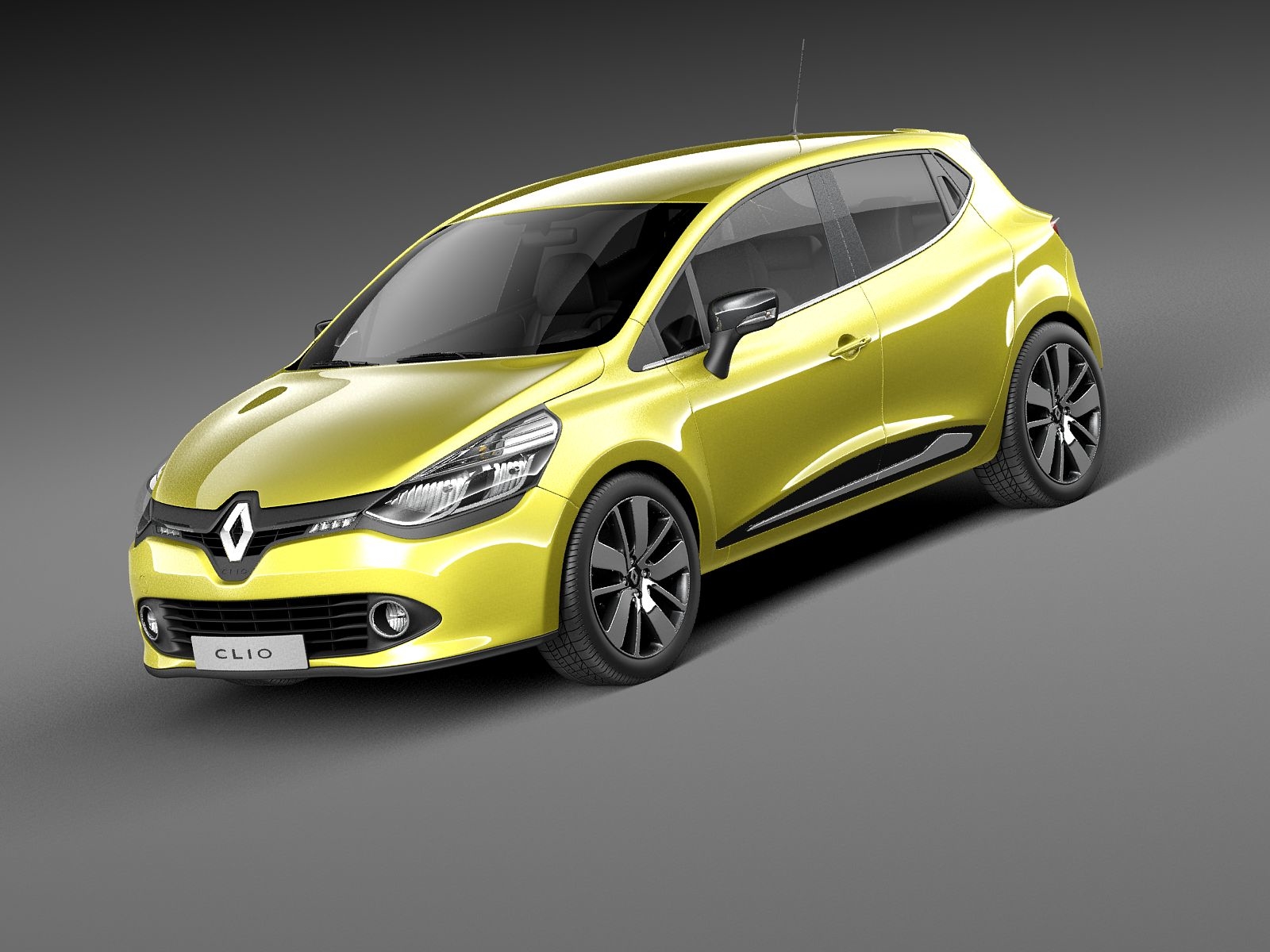 Renault clio 3d model