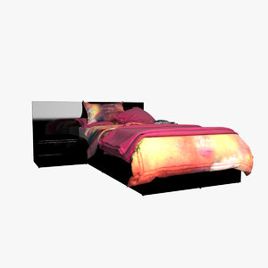 v-ray bed 3d model