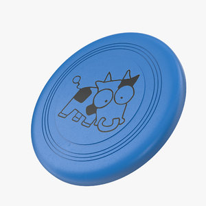 3d model frisbee