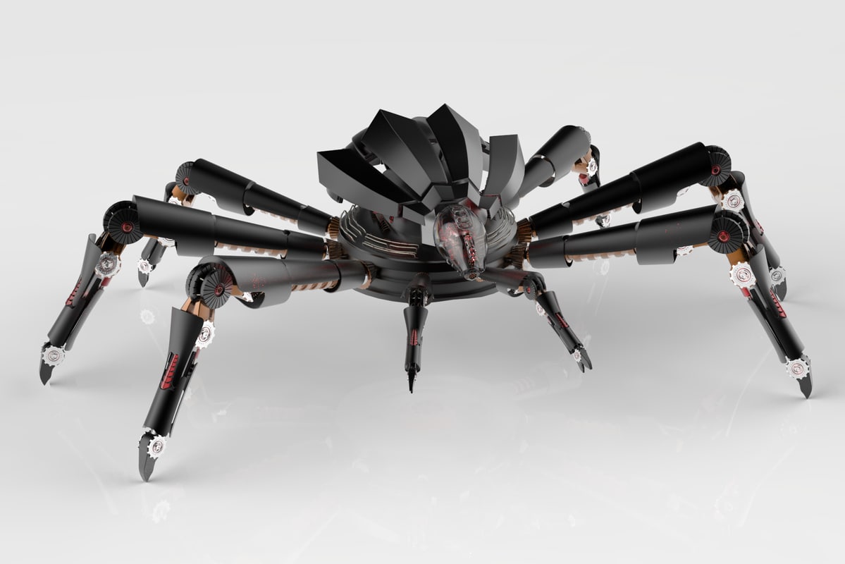 3d spider