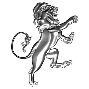 lion emblem 3d model
