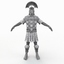 3d roman armor set model
