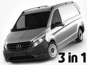 3d mercedes vito 2016 model