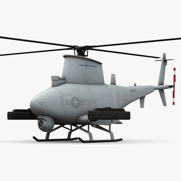 3d northrop grumman mq-8b scout