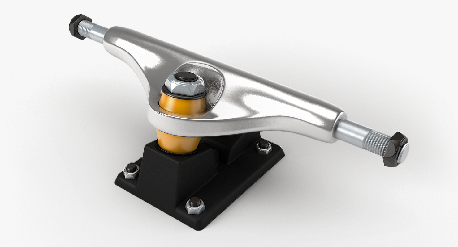 skateboard truck 3d max