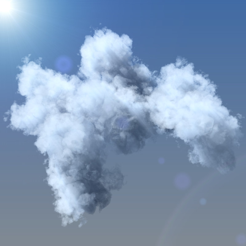 Download clouds grid 3d max