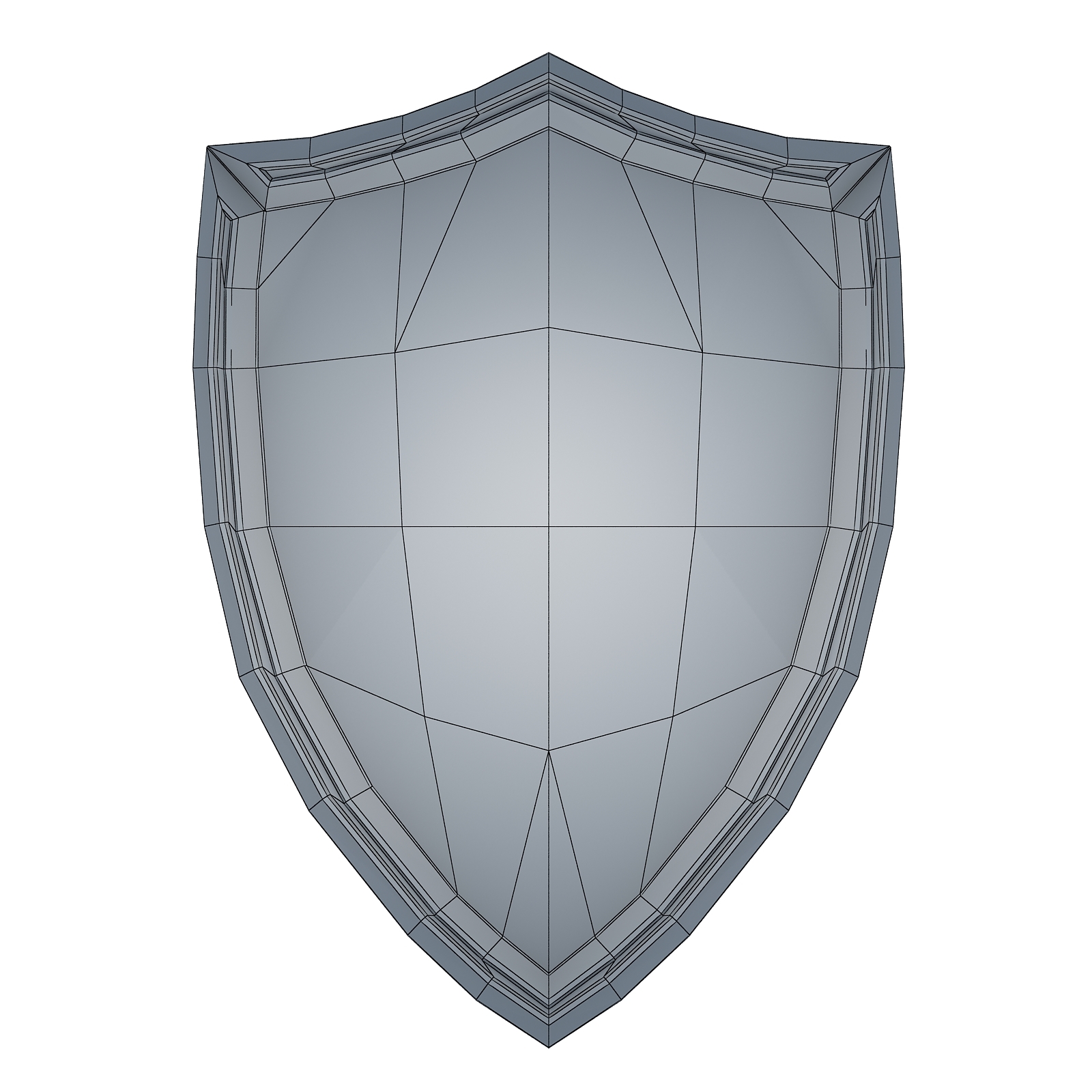 Shield Icon 3d Max