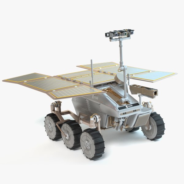 mars rover 3d model