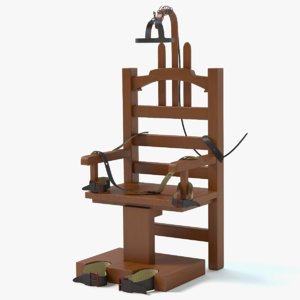 3d electric chair model