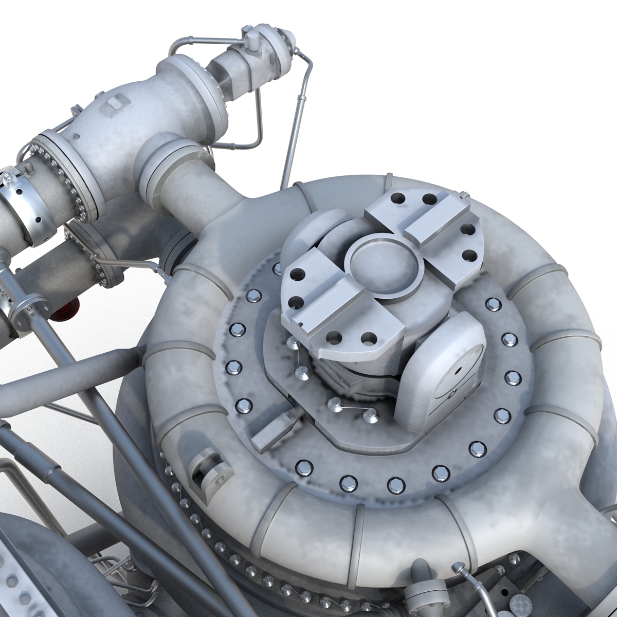 modèle 3D de Moteur de fusée TurboSquid 987705