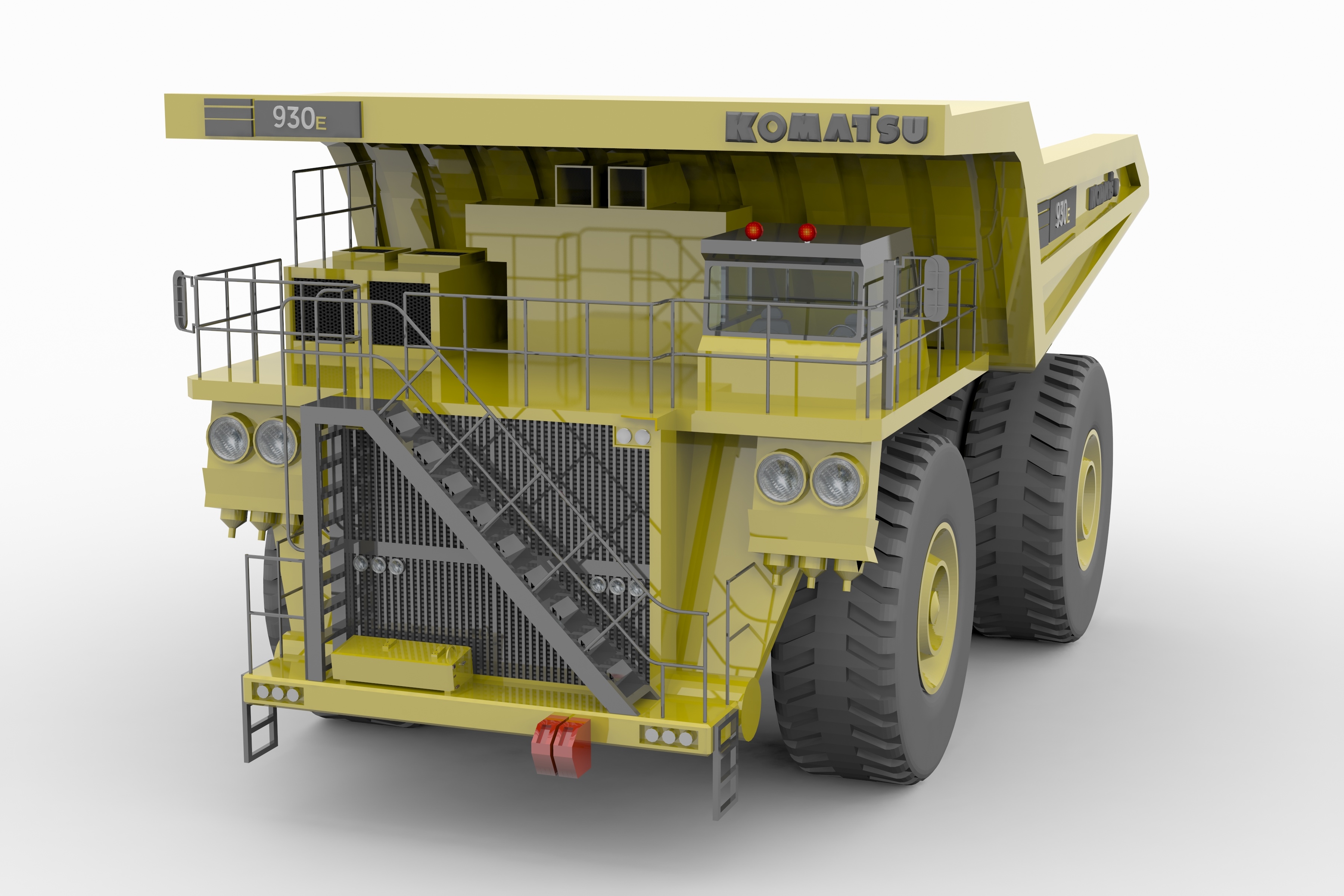 komatsu 930e mining truck